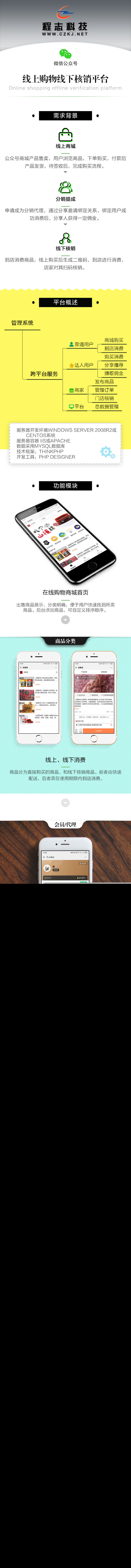 线上购物线下核销平台