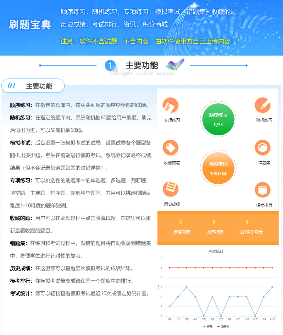 《刷题宝典》-按题库刷题练习软件，专属题库管理工具