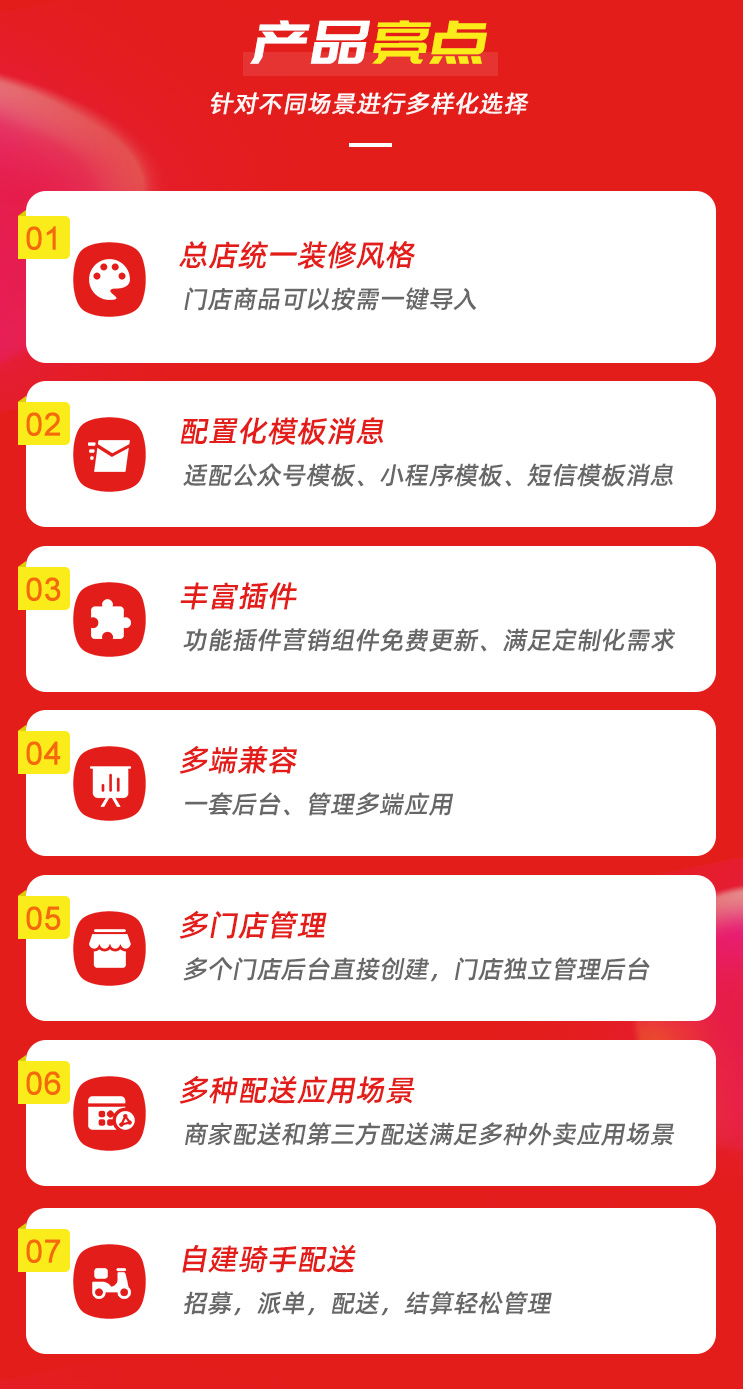 三勾点餐微信支付宝小程序校园点餐源码开发定制前后分离二开