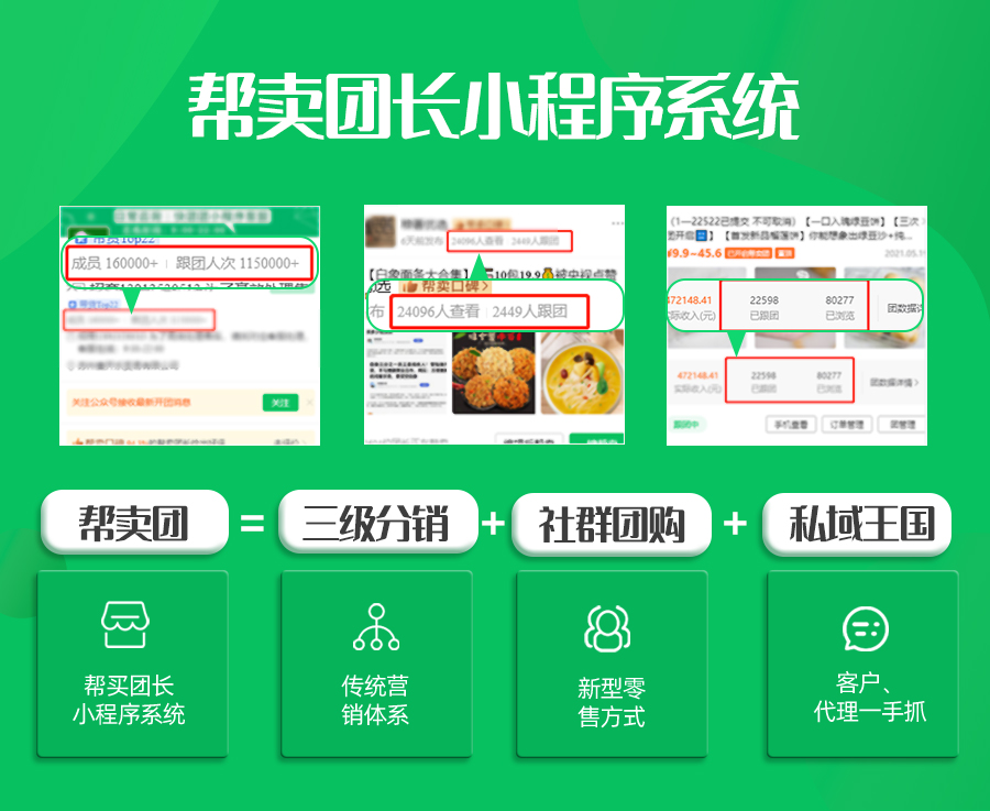 【航网科技】微信分销小程序系统—三级分销—社群团购—私域社群