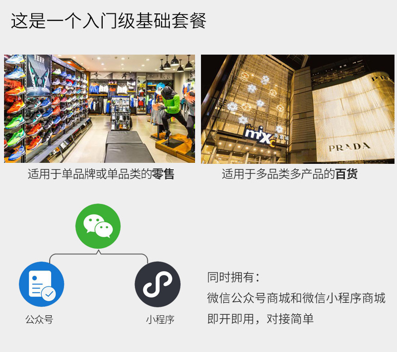 ShopPro-A 套餐-零售百货B2C正版系统出售