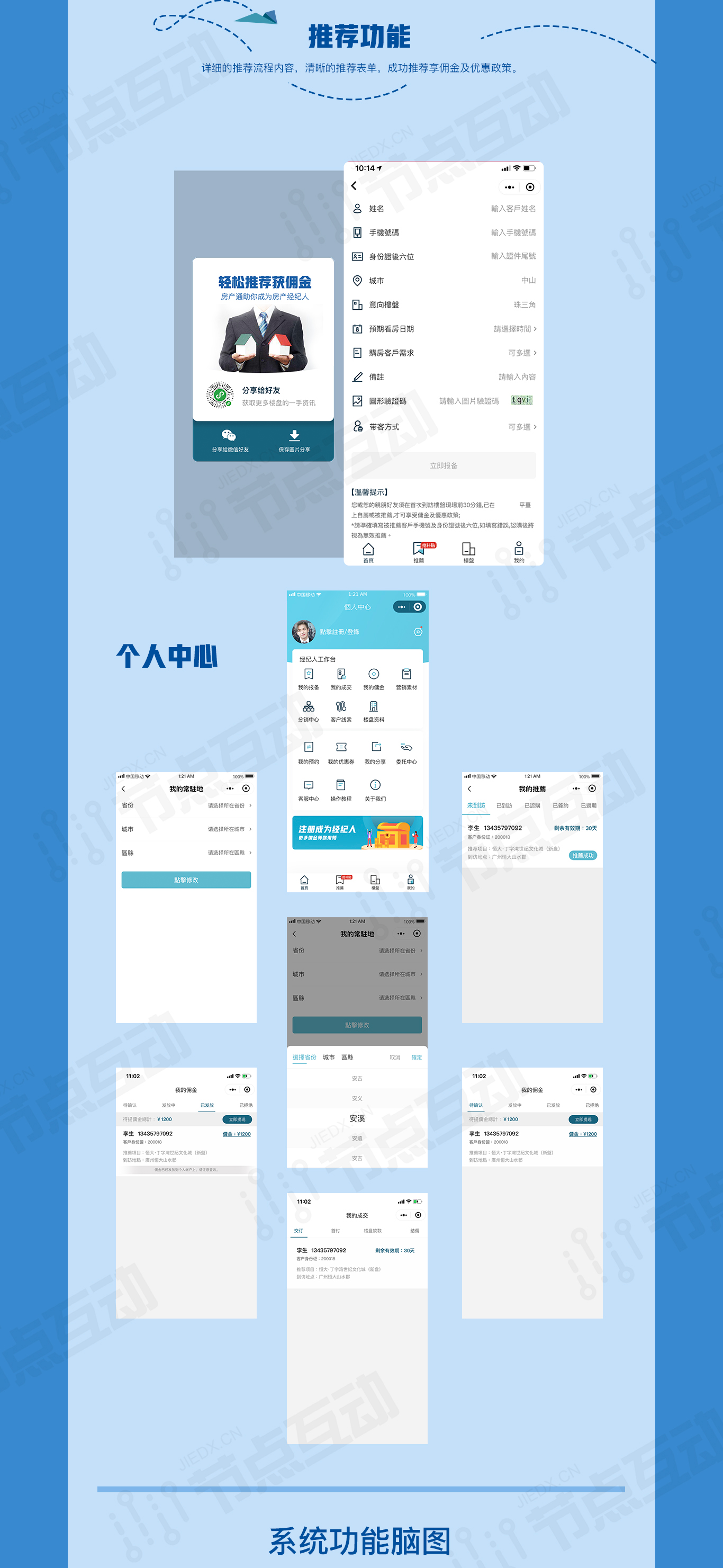 房产全民经纪人小程序 正版源码系统出售