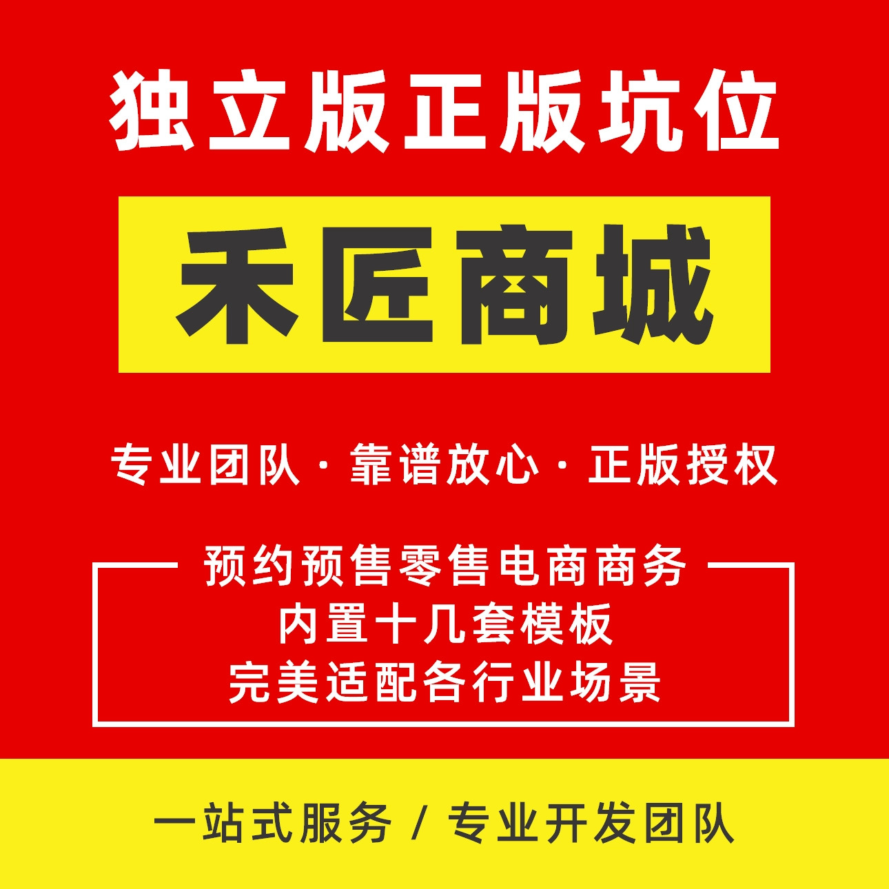 禾匠商城正版SaaS账号带链动2+1