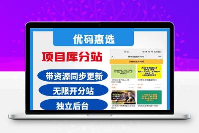 全网项目库分站saas账号