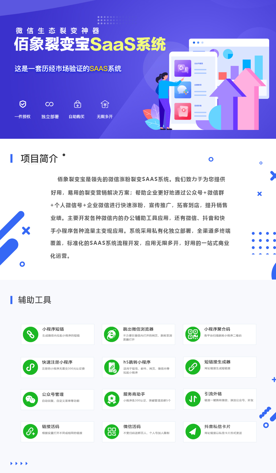佰象裂变宝 全插件 SAAS账号