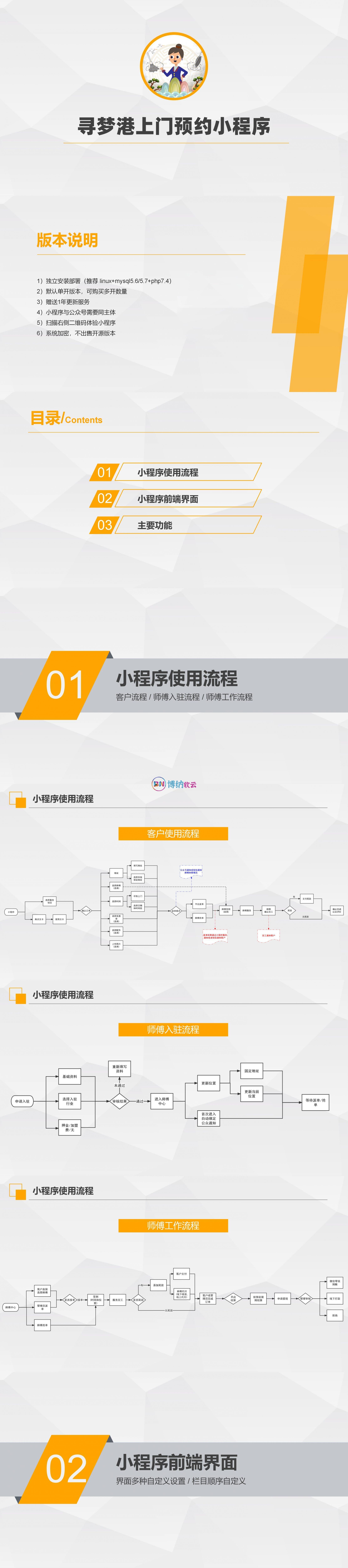 上门预约服务小程序源码部署